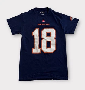 Denver Broncos Peyton Manning T-Shirt Erwachsene Small Blau Kurzarm NFL Football - Bild 1 von 10