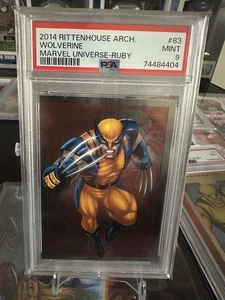 wolverine 2014 rittenhouse marvel Ruby /50 PSA 9 - Picture 1 of 2