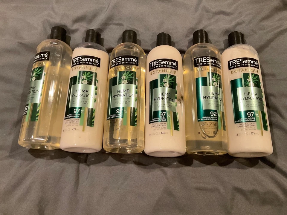 6 Tresemme Botanique Hemp Hydration Shampoo (3) & Conditioner (3)  16 Fl Oz - Image 1 of 1