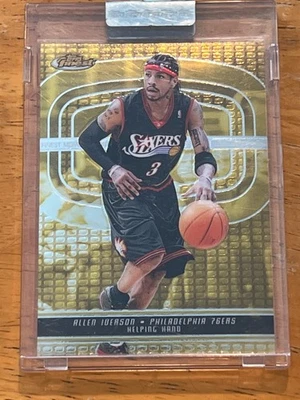Allen Iverson 2005-06 Topps Finest AI Finest Moments #AI20 Boxloaders #108/399 - Image 1 of 2