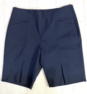 Women's EP  Pro Size Navy Blue 9.5" Shorts w/Pleat at Hem - Picture 1 of 8