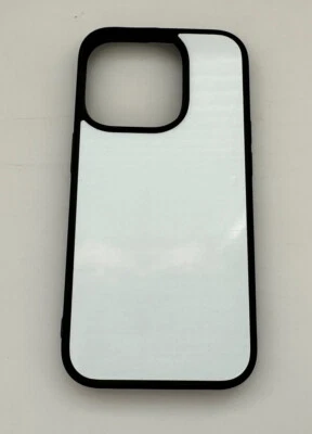 Apple iPhone 14 Pro Silicone Case For DIY Leather or Fabric Case Back x 2 - Image 1 of 4