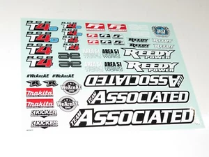ASC80947 TEAM ASSOCIATED RC8T4 TRUGGY AUFKLEBER - Bild 1 von 1