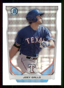 2014 Bowman Chrome Draft Top Prospects Refractors #CTP80 Joey Gallo - Picture 1 of 2