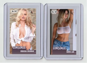 Mircea Monroe rare MH Lonsdale #'d x/3 Tabakkarte Nr. 557 - Bild 1 von 1