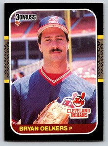 1987  Donruss #596 Bryan Oelkers Cleveland Indians