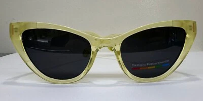POLAROID PLD 6174 occhiali da sole con filtri polarizzati montatura gialla - Immagine 1 di 4