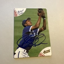 1994 Action Packed Minors Michael Tucker Omaha Royals #24 Signed Autograph Card
