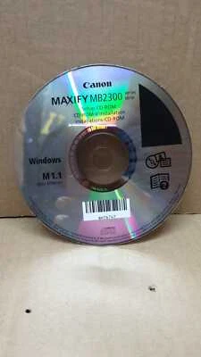 Genuine Canon MAXIFY MB2340 Printer Driver CD Software for Windows -  - Image 1 of 2