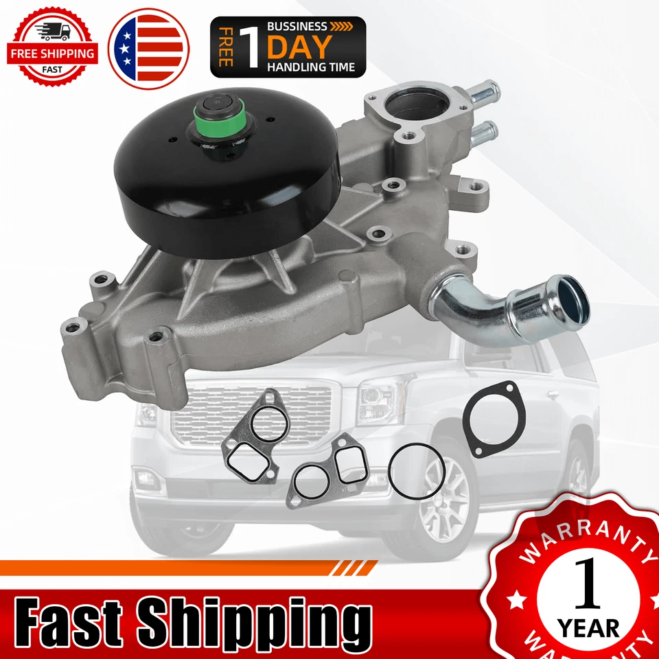 Bomba de agua con junta D3 para Chevrolet GMC Tahoe Yukon 4,8 L 5,3 L 6,0 L Foto 1 de 4