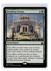MTG - Doubling Season 195/254 Battlebond (BBD) Regular - LP - Picture 1 of 2
