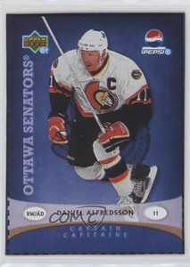2007-08 Upper Deck Pepsi Daniel Alfredsson #5 HOF