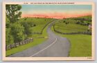 Skytop Drive Blue Ridge Parkway Virginia VA 1930s Postcard Landscape