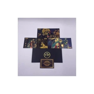 3PCS Black Night Christmas Gold Banknote Anime Golden Cards For Souvenir Gift - Picture 1 of 4