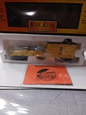Railking Metro Long Island Crane Tender Car #30-7982 Brand In Box Diecast YELLOW