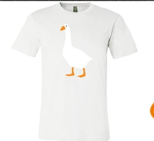 Untitled goose game t shirt official 2018 pop up store Nintendo switch Large - Picture 1 of 1