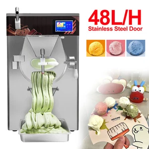 Wixkix 48L/H Gelato Batch Freezer Hard Ice Cream Machine 5" Touch Control Panel - Bild 1 von 11