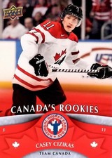 CASEY CIZIKAS 2012/13 UPPER DECK NATIONAL HOCKEY CARD DAY ROOKIE CARD NHCD5 NMT