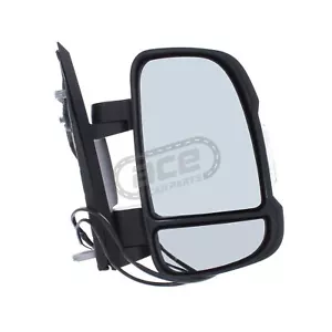 Electric Short Arm Wing Mirror For Fiat Ducato 2006-2022 Temp Sensor Right Hand - Picture 1 of 23