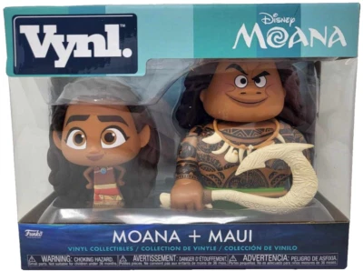 Figuras Funko Vynl Disney Moana + Maui Foto 1 de 2