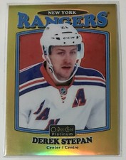2016-17 O-Pee-Chee Platinum RETRO RAINBOW GOLD #R45 DEREK STEPAN Rangers /149