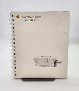 Vintage 1990 APPLE LASERWRITER IINT/NTX OWNER'S GUIDE 030-3450-A APPLE Macintosh - Picture 1 of 10