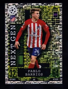 Topps Match Attax Calcio 2023/2024 Atletico Madrid Barios 397 Next Gen FOIL - Bild 1 von 1