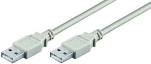 USB Connection Cable A Male to A Male 1.8m USB 2.0 - Picture 1 of 1