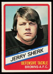 1976 WONDER BREAD TOPPS Jerry Sherk #16 FOOTBALL Cleveland Browns - Picture 1 of 2