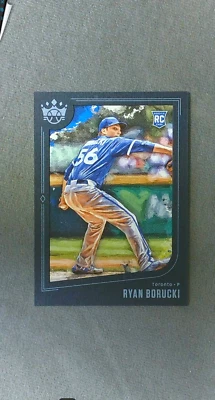 2019 Panini Diamond Kings Blue Frame #106 Ryan Borucki RC Blue Jays - Image 1 of 2