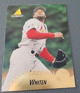 1995 PINNACLE MARK WHITEN CARD # 3