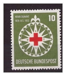 Alemania BRD Federal 1953 -Cruz Roja- Nuevo MNH - Imagen 1 de 1