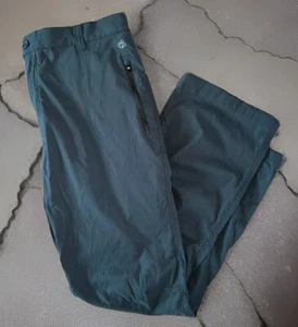 Craghoppers Mens Cargo Travel Hiking Outdoor Pants Olive Green Sz L 38” EUC - Picture 1 of 10