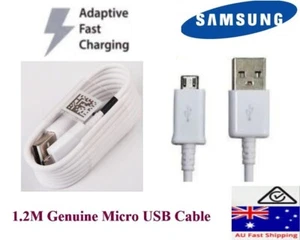 Original Genuine Samsung Micro USB cable for Samsung S4, S6, S7 ( Micro USB ) - Picture 1 of 5
