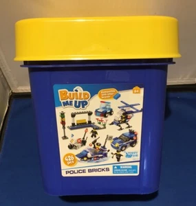 Build Me Up Police Bricks Happy Line 640154 Compatible New 426 Pcs - Picture 1 of 6