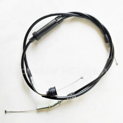 Conjunto de cable de acelerador (LINE 1+2) para Yamaha DT125 DT175 ('78-'79) MX175 ('79-'81) Foto 1 de 4