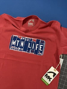 Camiseta Mountain Khakis Para Hombre M Roja Mountain Life Logo Algodón Orgánico - Nueva - Imagen 1 de 8