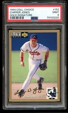 1994 Collector's Choice Gold Signature #152 Chipper Jones PSA 9 MINT New Grade