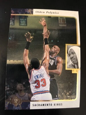1995-96 UD SP #115 Kings Olden Polynice Basketball Card - Image 1 of 2