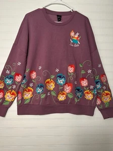 Disney Her Universe Alice im Wunderland Pullover Damen SM Lila Sweatshirt - Bild 1 von 9