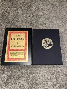 The Prophet Kahlil Gibran 2001 Hardcover Book with Slipcase 37th Printing EXCL - Picture 1 of 9