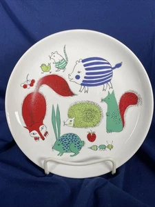 Finland Vintage ARABIA Gunvor Olin Gronqvist Noah's Ark Series Flat Plate - Picture 1 of 9