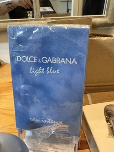 Dolce & Gabbana Light Blue Eau Intense 200ml Few Sprays Missing - Picture 1 of 2