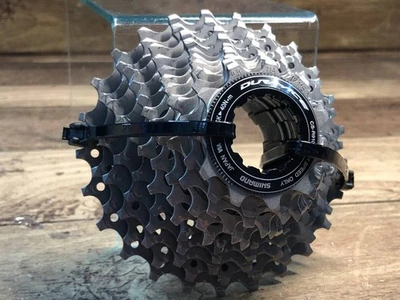 Cassette Shimano Dura-ACE CS-R9100 11 velocidades 11-25T plateado 175 g ligero Foto 1 de 4
