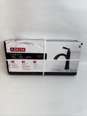 Delta Faryn Single Handle Single Hole Bathroom Faucet Oil Rubbed Bronze - Image 1 of 4