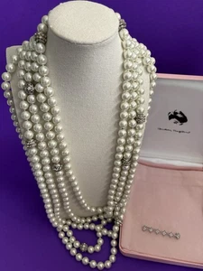 Camrose & Kross Audrey Hepburn Unforgettable Necklace with Pin & Brooch Set - Picture 1 of 22