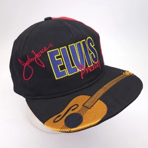 Elvis Presley John Force Hat Cap Castrol GTX Guitar Chase Authentics Snapback US - Picture 1 of 8