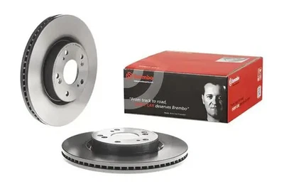 2x Disque de frein ventilé de l'intérieur 09.C313.11 BREMBO pour HONDA CIVIC IX - Photo 1/4