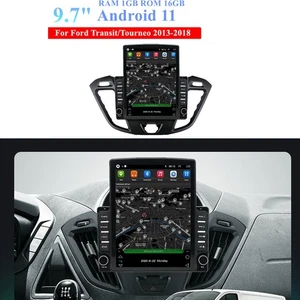 Unità di testa GPS radio stereo 9,7" Android 11 BT per Ford Transit/Custom 2013-2018 - Foto 1 di 11