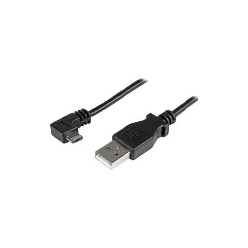 StarTech Micro-USB Charge-and-Sync Cable M/M Right-Angle Micro-USB 24 AWG 2m 6ft - Image 1 of 1